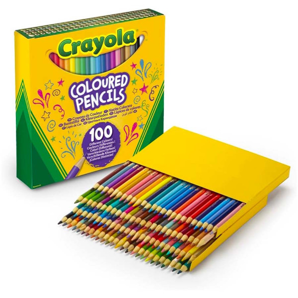 CRAYOLA Set con 100 Matite Colorate