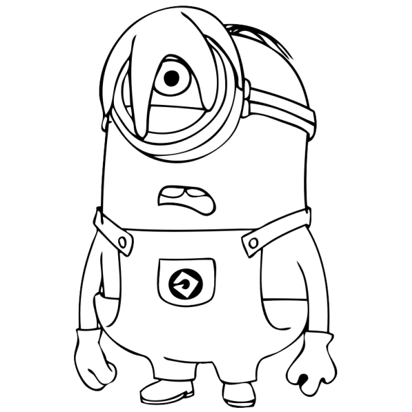 Disegno Dei Minion Disegni Dei Minions Da Colorare Per Bambini