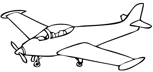 85 Disegni Aerei Da Colorare