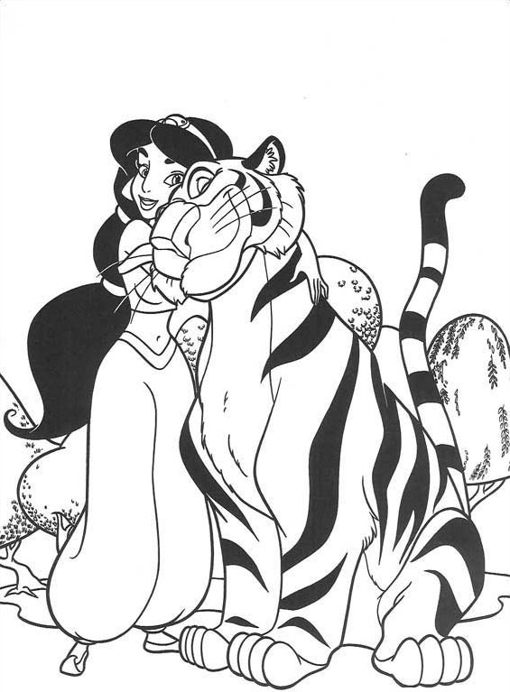 78 Disegni Aladdin Da Stampare E Colorare