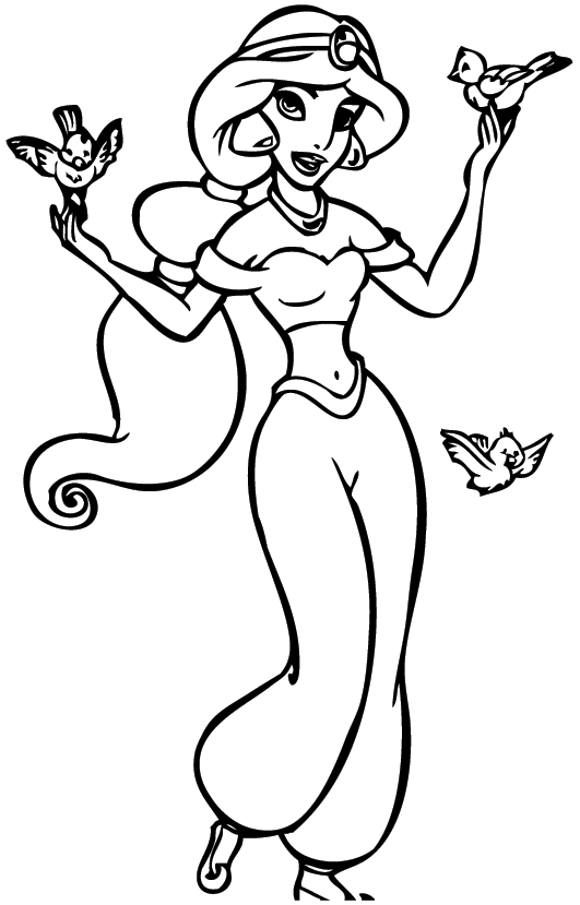 78 Disegni Aladdin Da Stampare E Colorare
