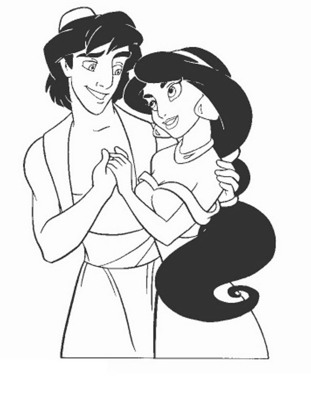 78 Disegni Aladdin Da Stampare E Colorare