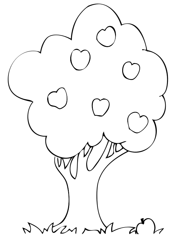62 Disegni Alberi Stilizzati Da Colorare