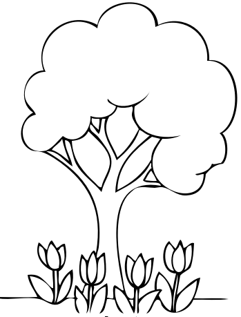 62 Disegni Alberi Stilizzati Da Colorare