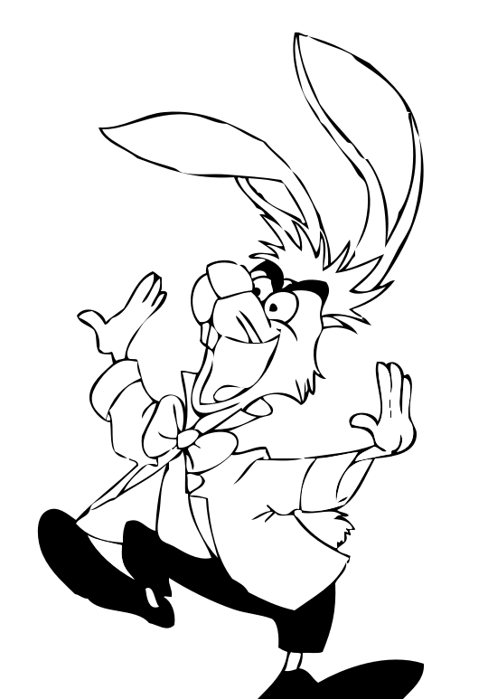 Atelier Des Poupees Coloring Pages Alice In Wonderland