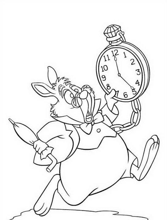 49 Disegni Alice In Wonderland Da Stampare E Colorare
