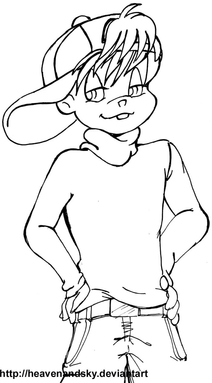 22 Disegni Alvin Superstar and the chipmunks da colorare