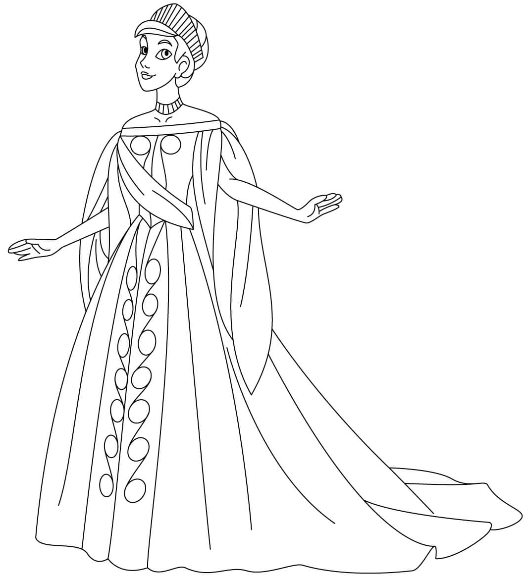 17 Disegni Anastasia Da Colorare Per Bambini