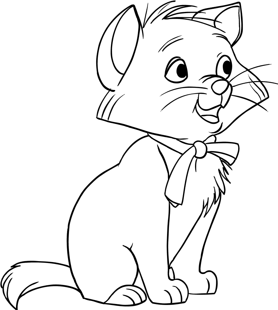 19 Disegni Aristogatti Da Colorare Per Bambini