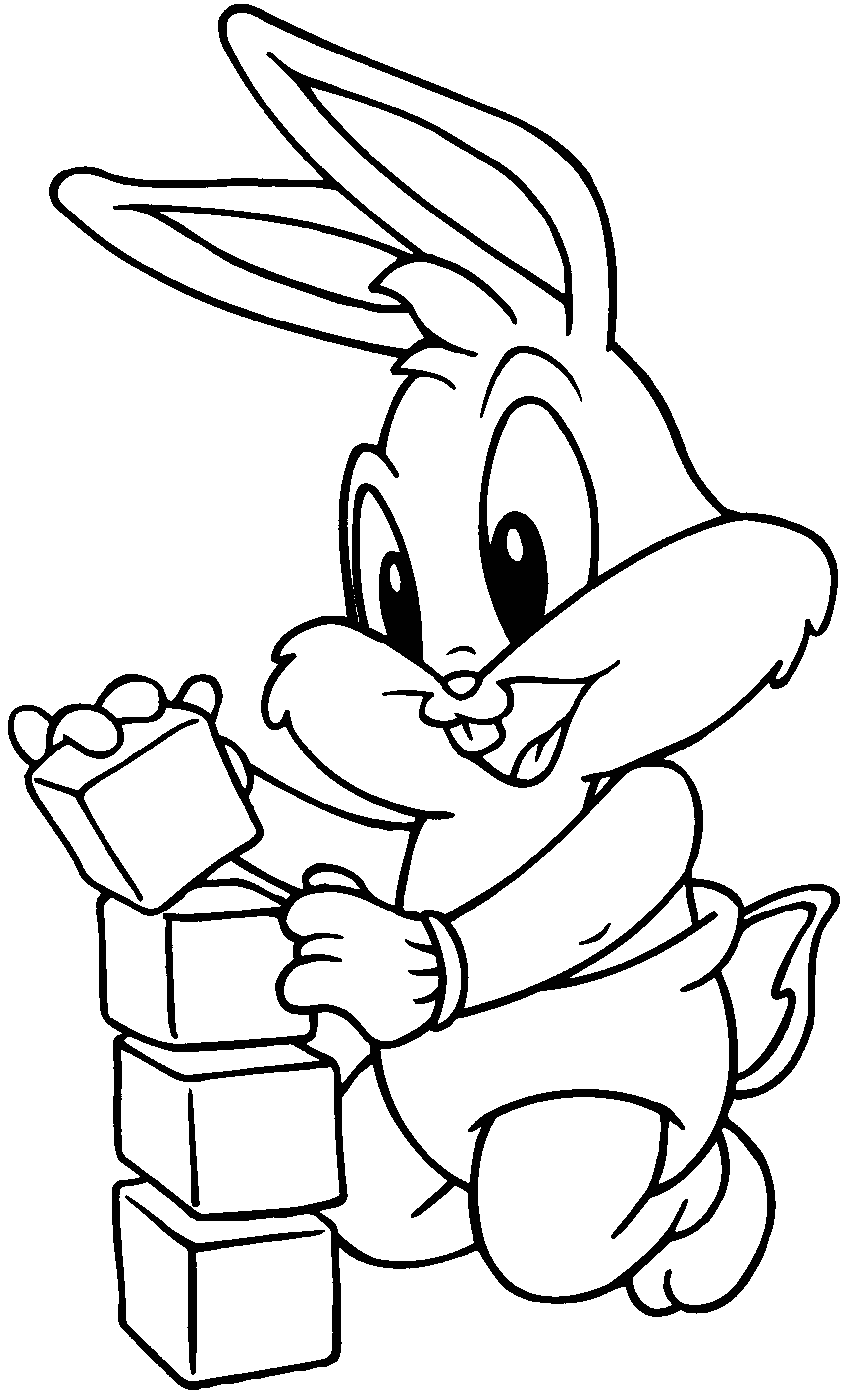 15 Disegni di Bugs Bunny da colorare