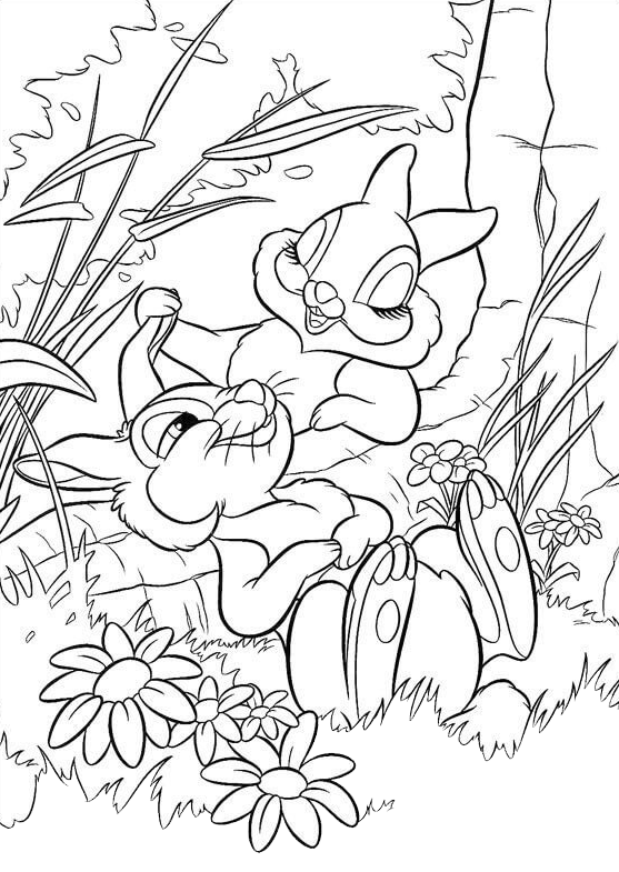 67 Disegni Bambi Da Colorare Per Bambini