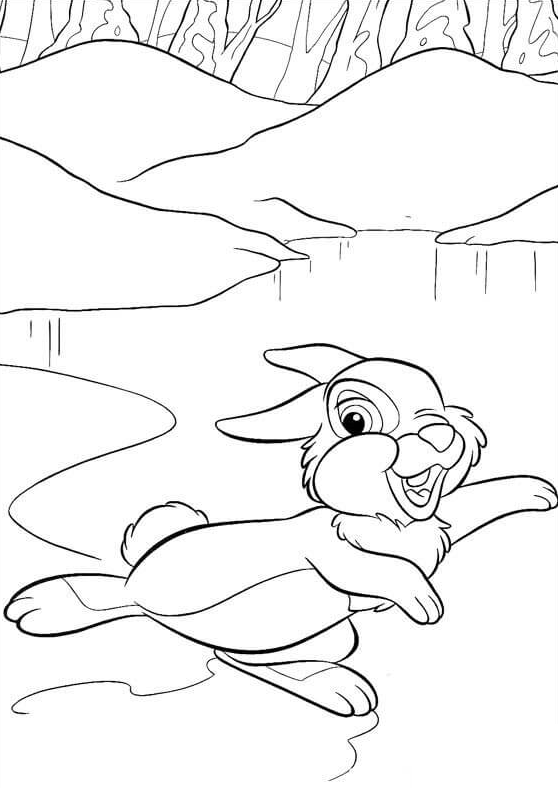 67 Disegni Bambi Da Colorare Per Bambini