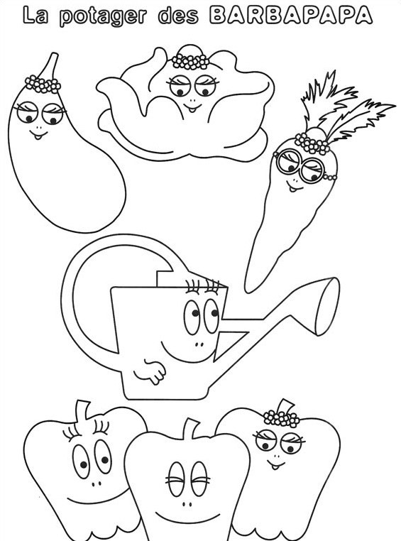 57 Disegni Barbapapa Da Colorare Gratis Per Bambini