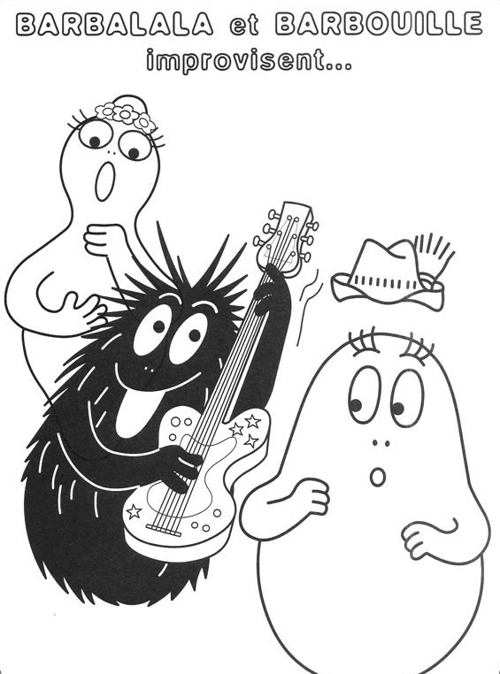 57 Disegni Barbapapa Da Colorare Gratis Per Bambini