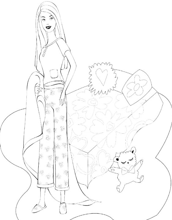 67 Disegni Barbi Da Colorare E Stampare