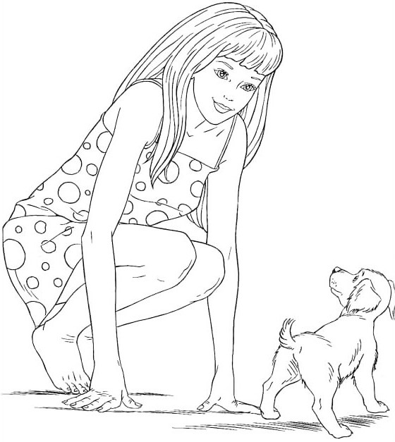 67 Disegni Barbi Da Colorare E Stampare