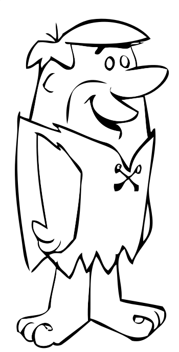 15 Disegni Flinstones Da Colorare
