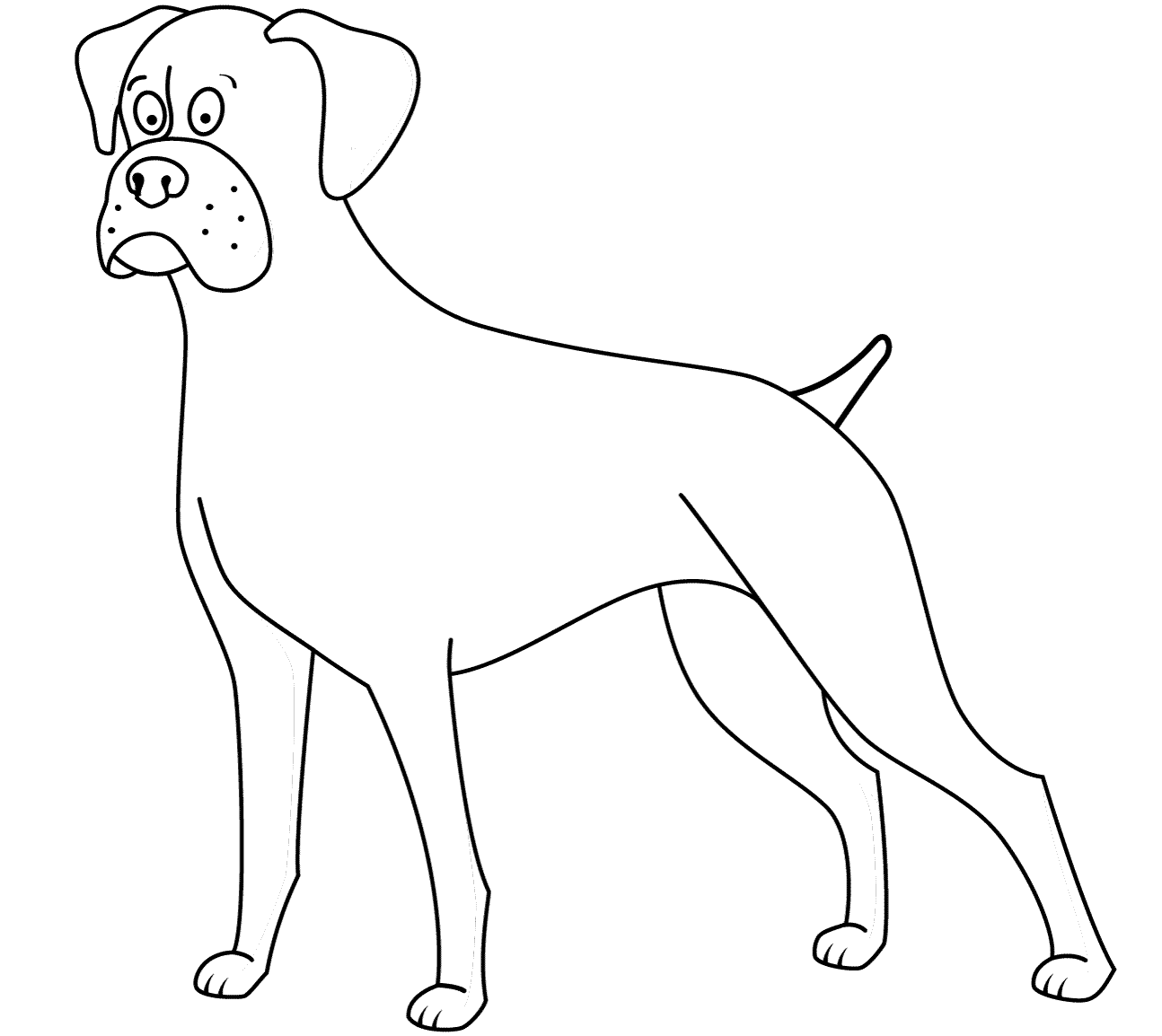 47 Disegni Cani Simpatici E Divertenti Da Colorare