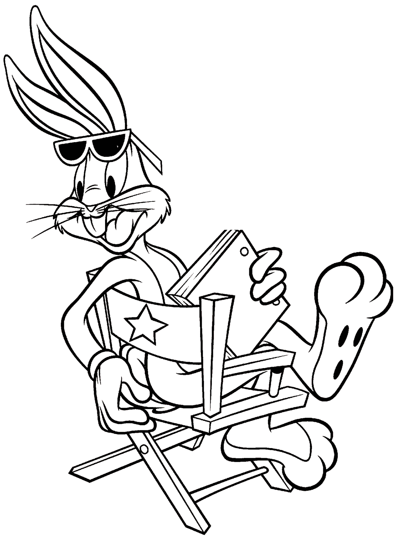 15 Disegni di Bugs Bunny da colorare