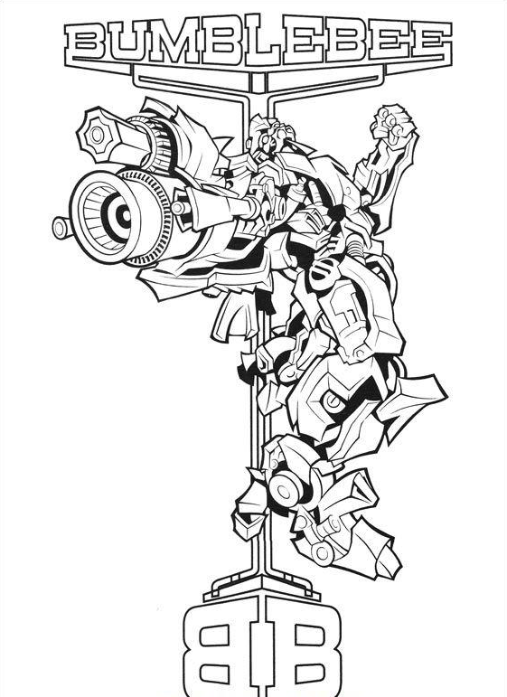 58 Disegni Transformers Da Colorare