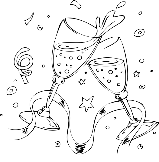 22 Disegni Capodanno Da Colorare