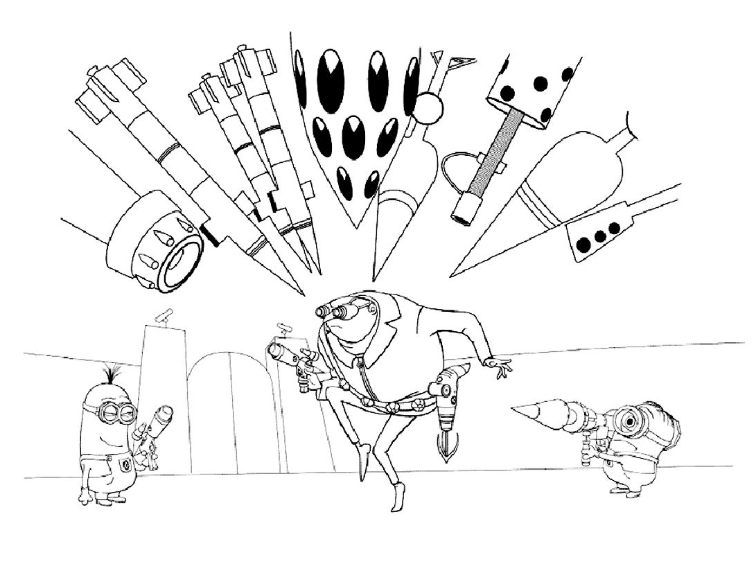 43 Disegni Cattivissimo Me Da Colorare Gratis