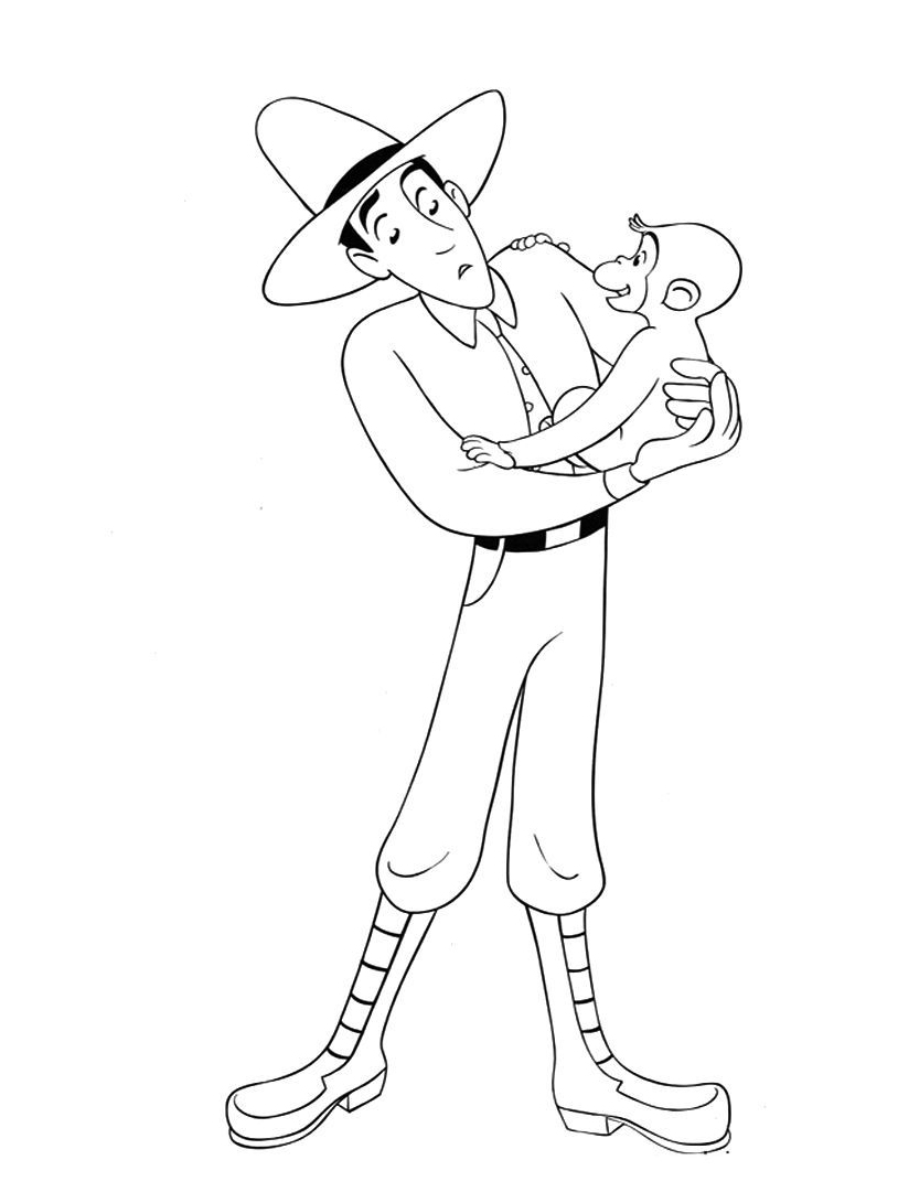 45 Disegni Curioso come George da Colorare