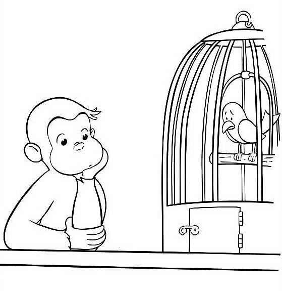 45 Disegni Curioso Come George Da Colorare