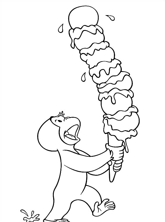 45 Disegni Curioso Come George Da Colorare