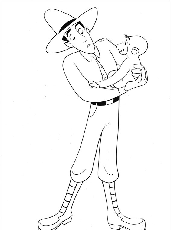 45 Disegni Curioso Come George Da Colorare