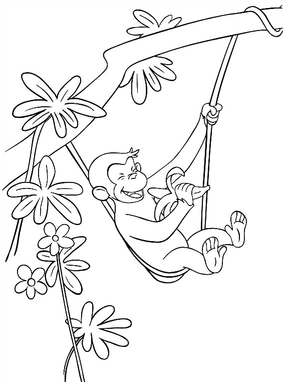 45 Disegni Curioso Come George Da Colorare