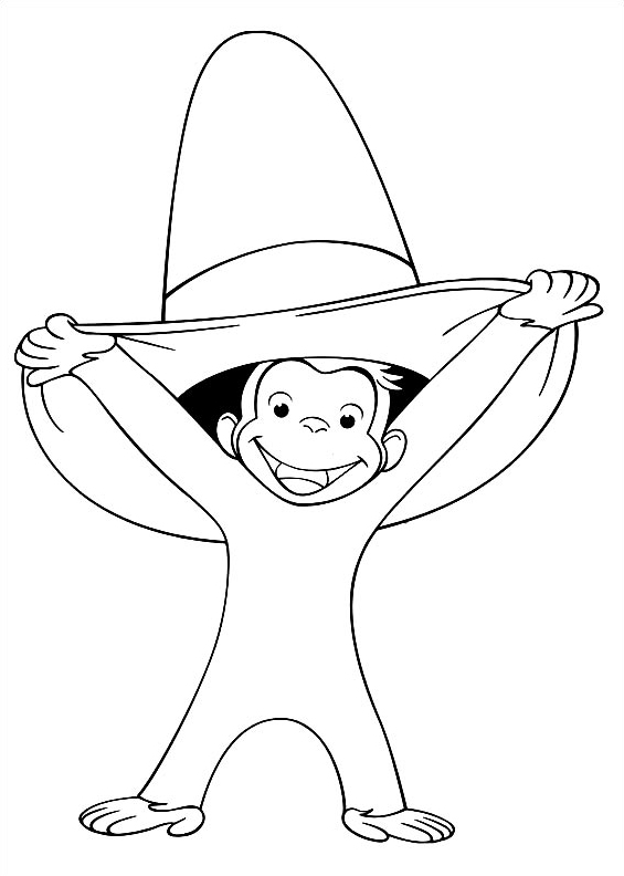 45 Disegni Curioso come George da Colorare
