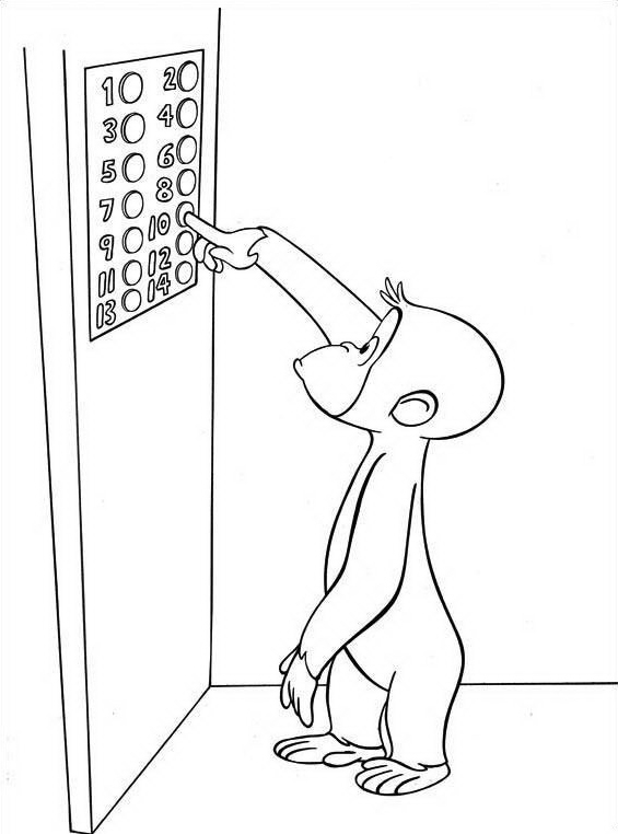45 Disegni Curioso Come George Da Colorare