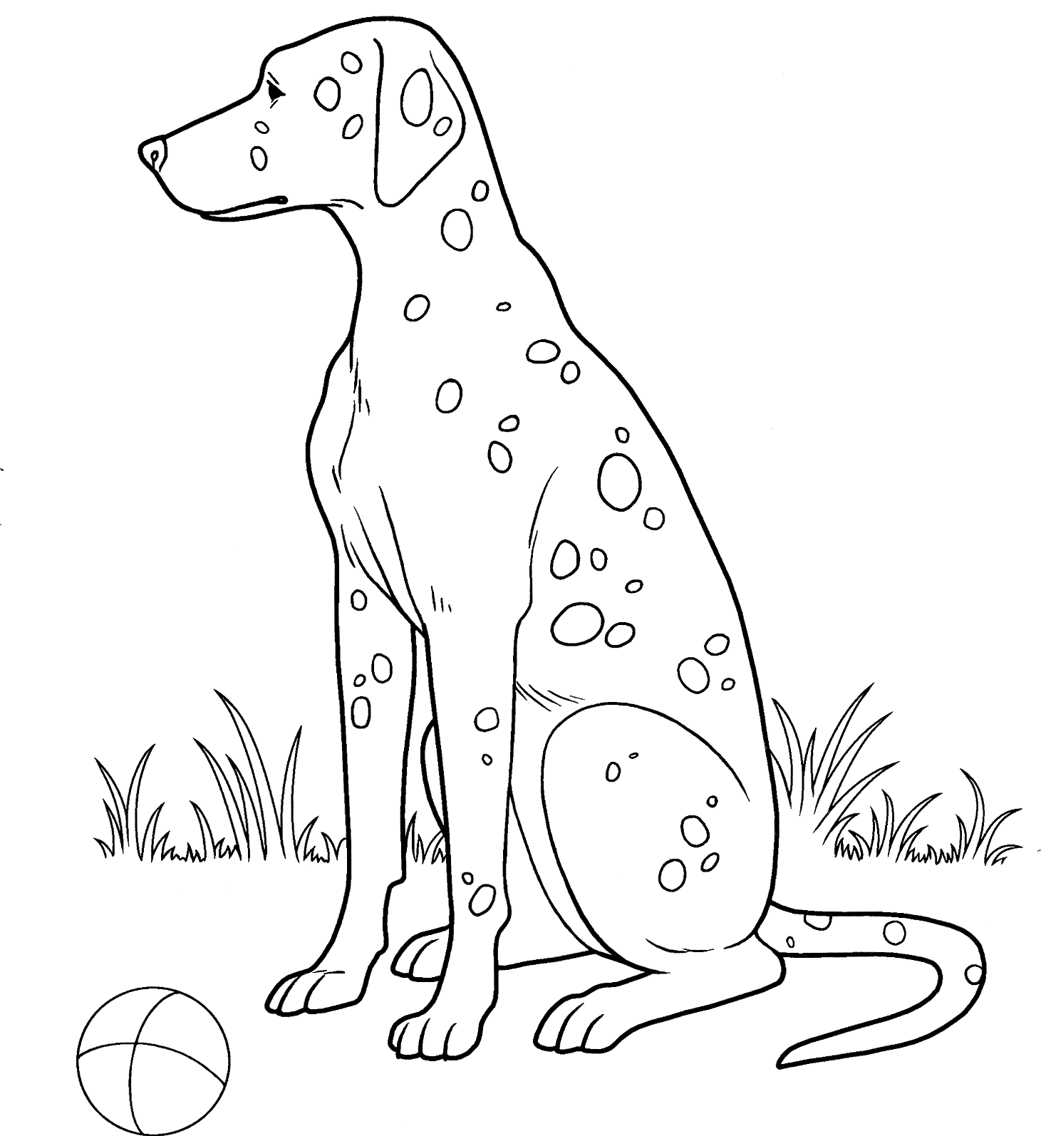 47 Disegni Cani Simpatici E Divertenti Da Colorare