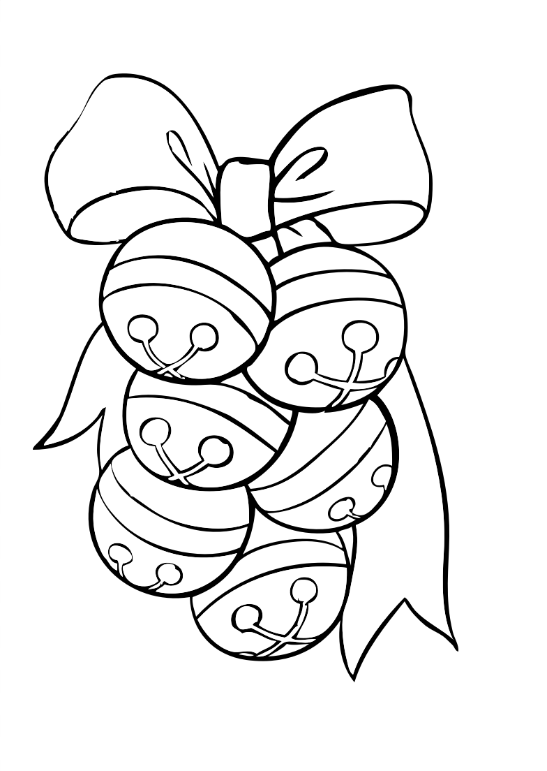 60 Disegni Decorazioni Natale da colorare