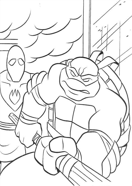 67 Disegni Tartarughe Ninja Da Colorare