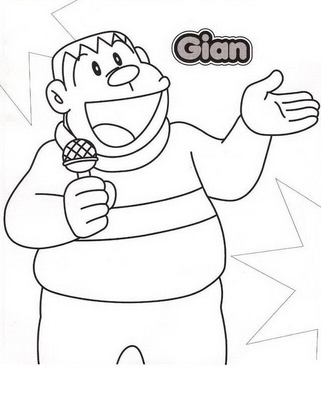 23 Disegni Doraemon Da Colorare