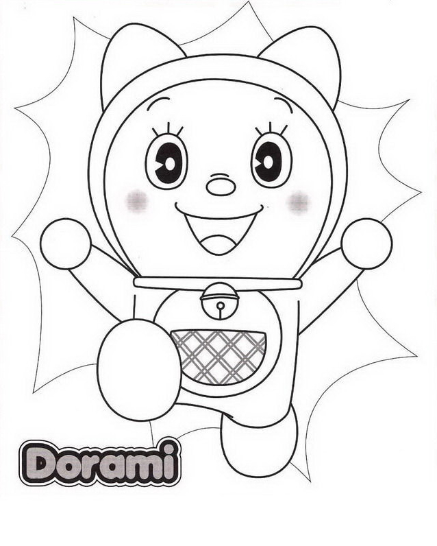 23 Disegni Doraemon Da Colorare