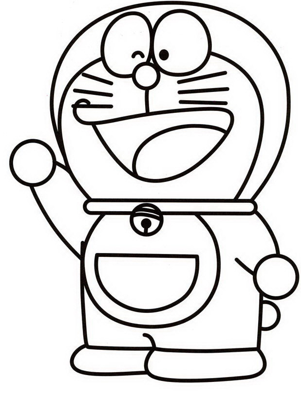 23 Disegni Doraemon Da Colorare
