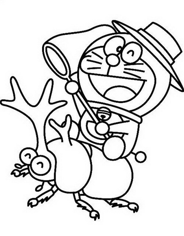 23 Disegni Doraemon Da Colorare