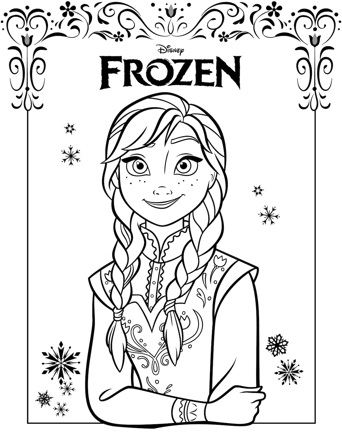 29 Disegni Frozen Da Colorare E Stampare