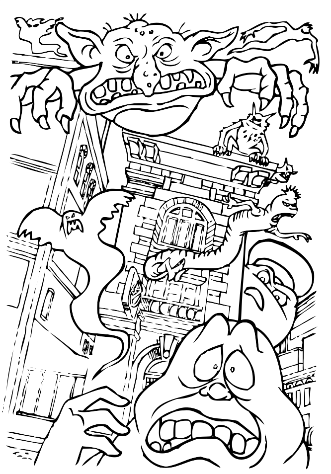 14 Disegni Ghostbuster Da Colorare Per Bambini