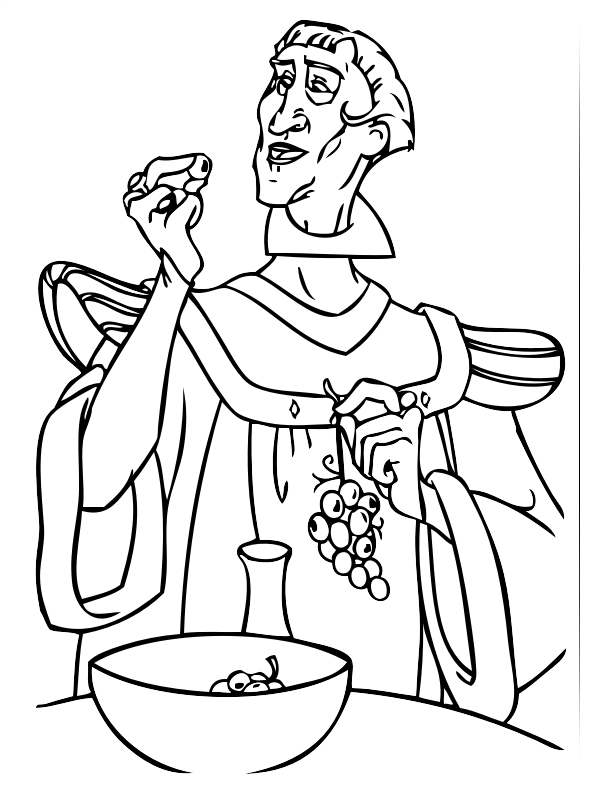 13 Disegni Gobbo Di Notre Dame Da Colorare