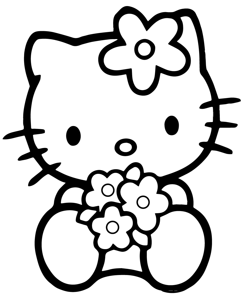 71 Disegni Hello Kitty Da Colorare Per Bambine