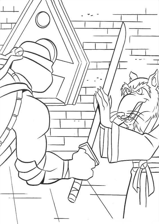 67 Disegni Tartarughe Ninja Da Colorare