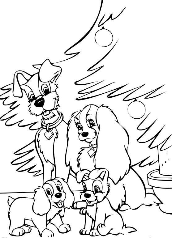 29 Disegni Lilli e il Vagabondo da Colorare 29 Disegni Lilli e il Vagabondo da Colorare