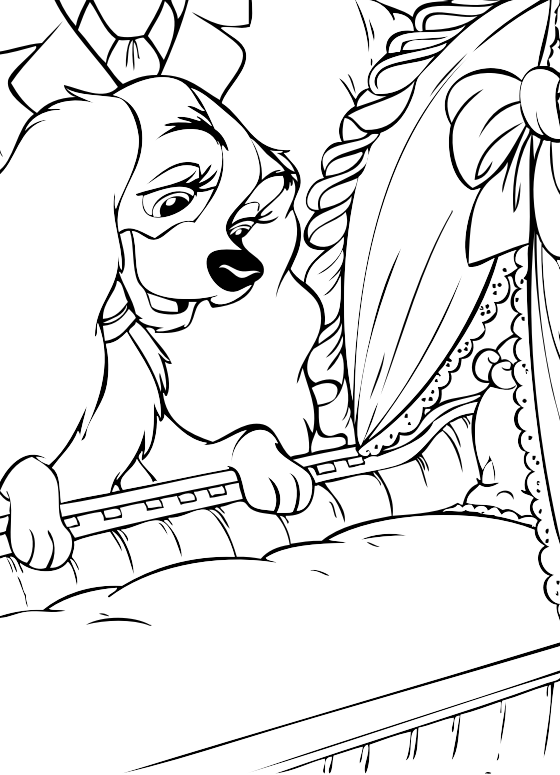 29 Disegni Lilli e il Vagabondo da Colorare 29 Disegni Lilli e il Vagabondo da Colorare