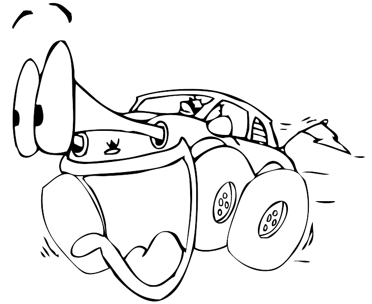 38 Disegni Macchine Da Colorare Per Bambini