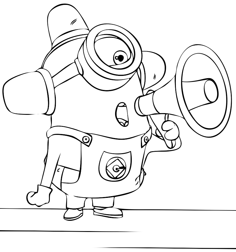 14 Disegni Minions Da Colorare E Stampare 