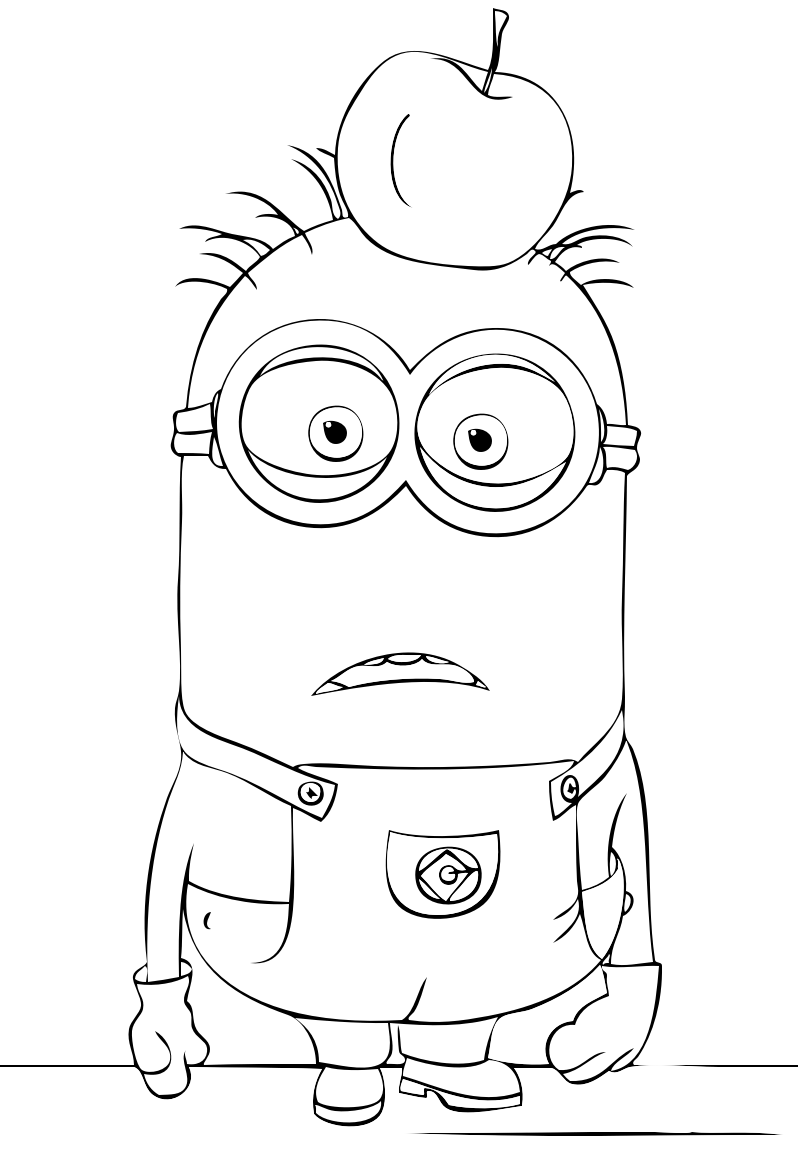 14 Disegni Minions da colorare e stampare